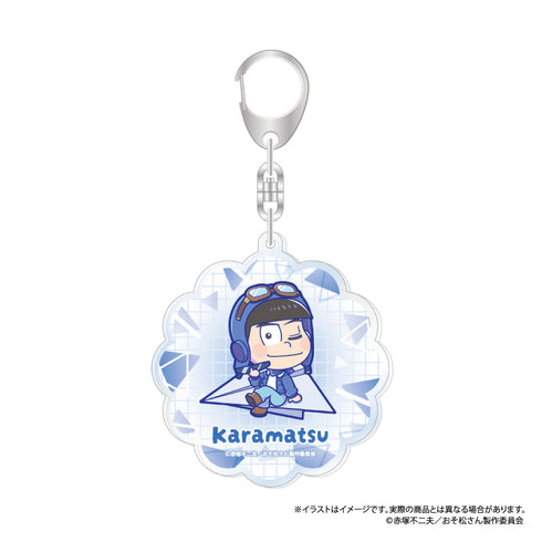 『おそ松さん』アクリルキーホルダー カラ松SD(紙ヒコーキ)